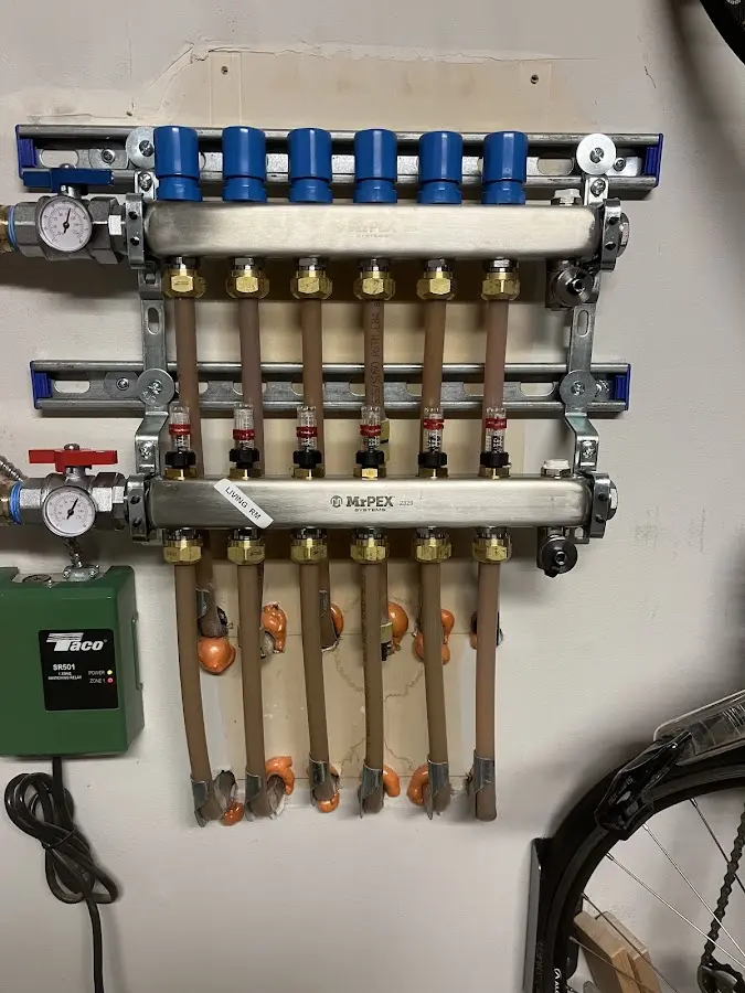 Plumber performing Water Heater Repair at a residential property in North Caldwell